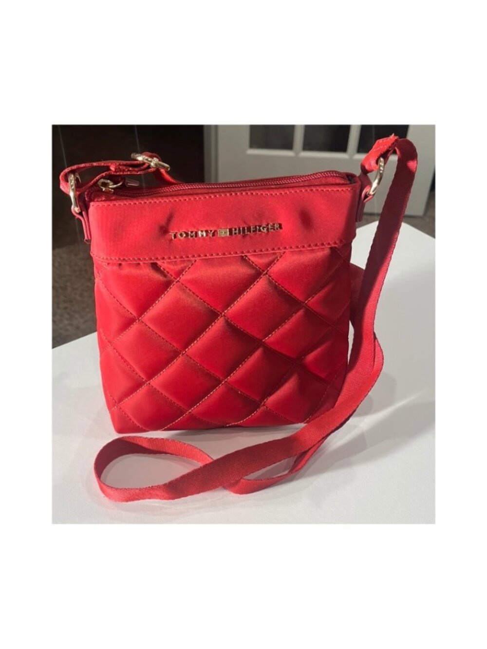 Red Tommy Hilfiger Crossbody Bag